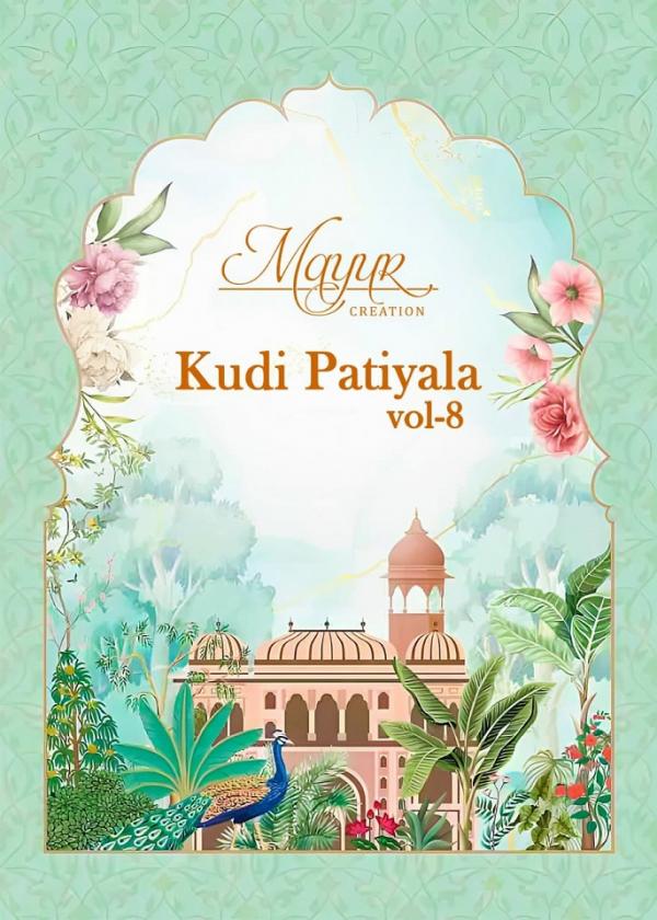 Mayur Kudi Patiyala Vol-8 – Dress Material